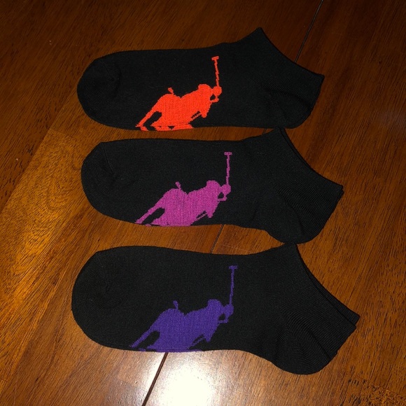 Accessories - NWT 3 Pairs of Polo Ankle Socks